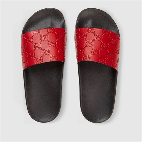 gucci flip flop size|gucci slides clearance.